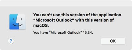 Microsoft outlook for mac os high sierra